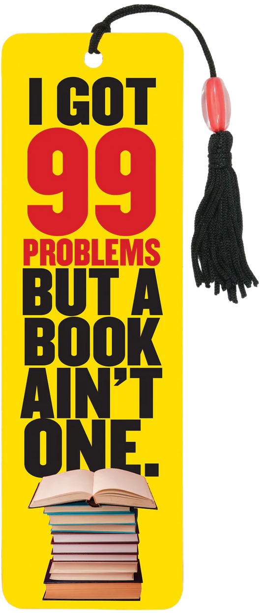 99 Problems Beaded Bookmark