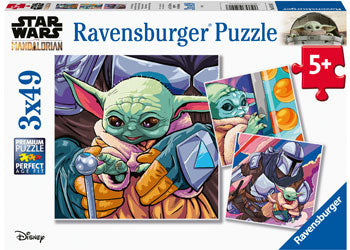 Ravensburger - Star Wars: Grogu Moments 3x49pc
