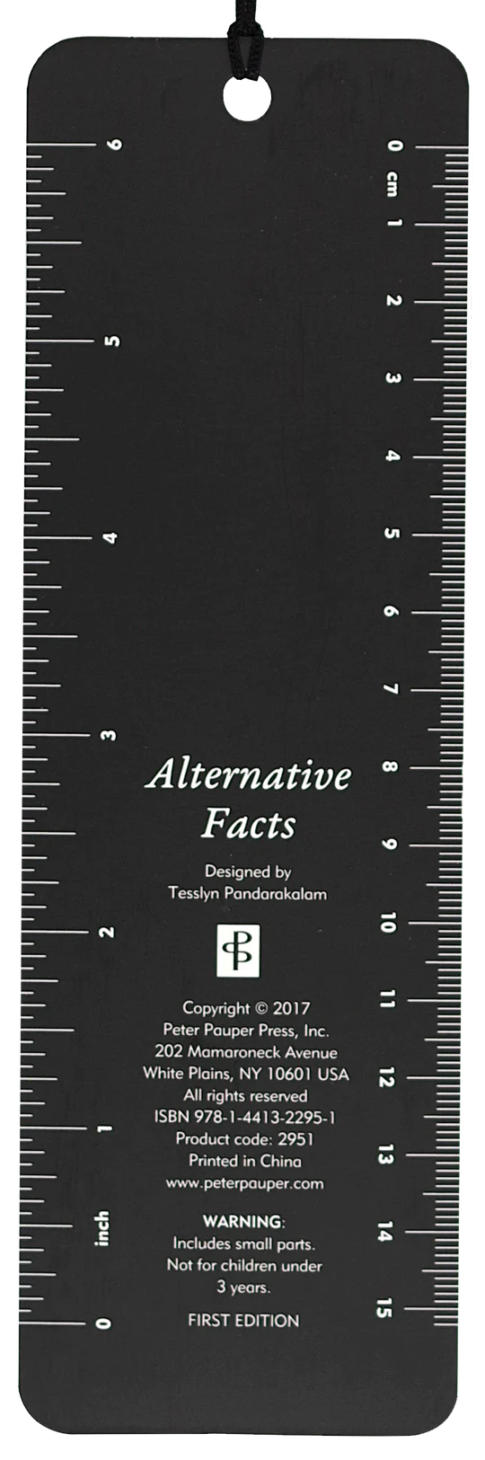 Alternative Facts Beaded Bookmark