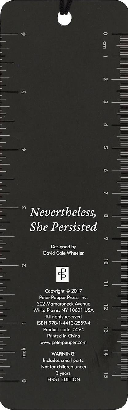 Nevertheless, She Persisted Beaded Bookmark