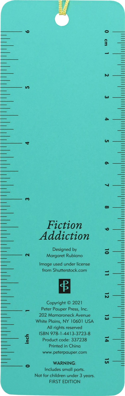 Fiction Addiction Beaded Bookmark